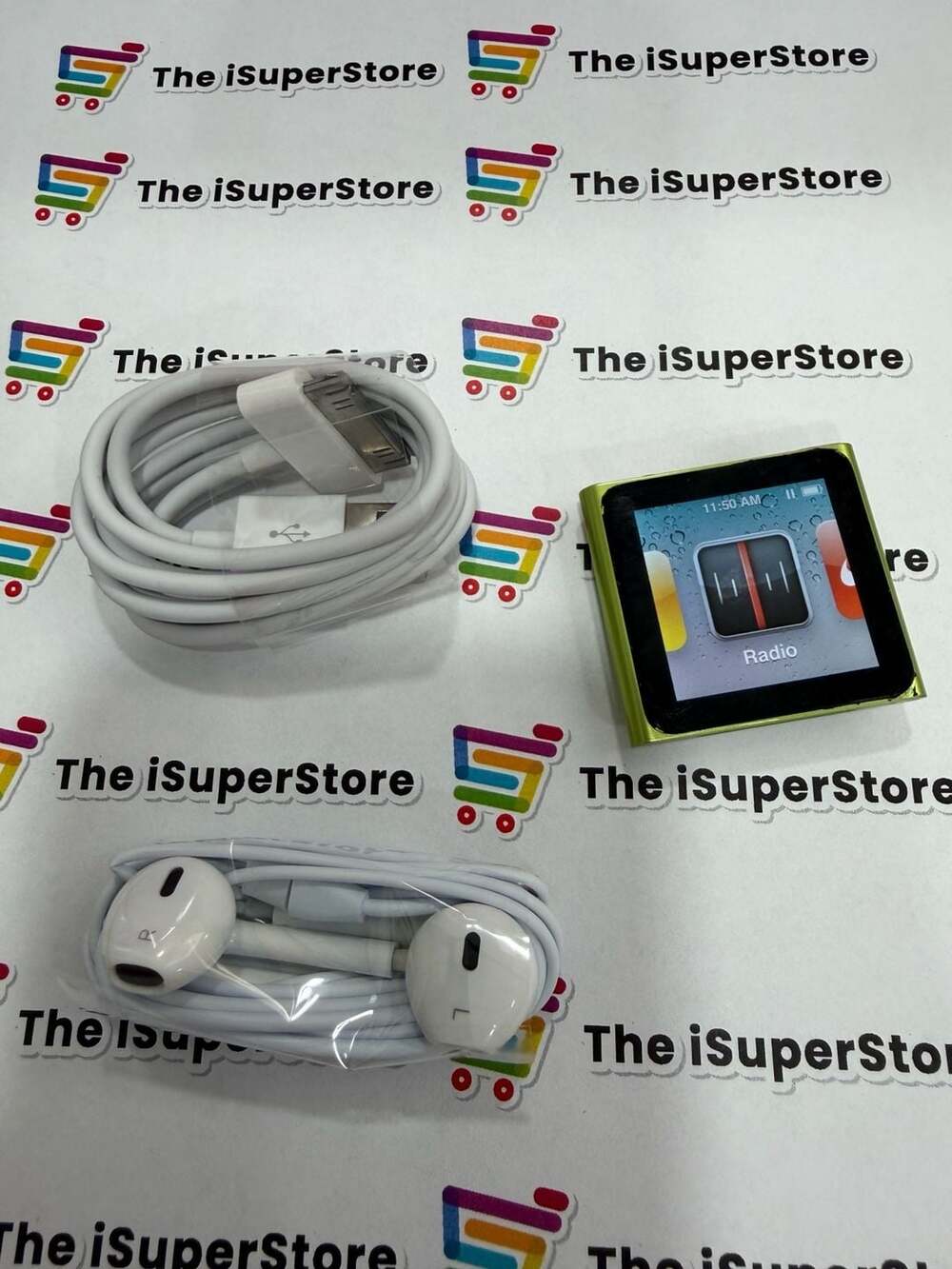 Refurbished Apple iPod Nano 6th Gen 8GB Green - New Battery - 1 YR Warranty